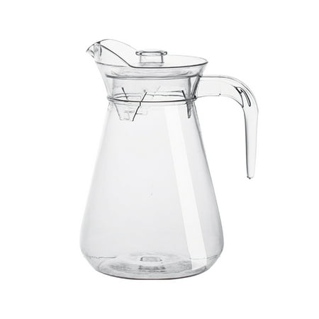 

Acrylic Beverage Storage Container Clear Jug PC Juice Pitcher Household Cold Water Kettle (1.5L)