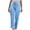 Light Blue, variant on Utoimkio Women's Wide Leg Yoga Pants Summer Casual Loose Drawstring High Waisted Bell Bottom Workout Pants for Women