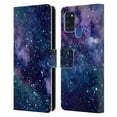 thumbnail image 1 of Head Case Designs Officially Licensed Cosmo18 Space Milky Way Leather Book Wallet Case Cover Compatible with Samsung Galaxy A21s (2020), 1 of 6