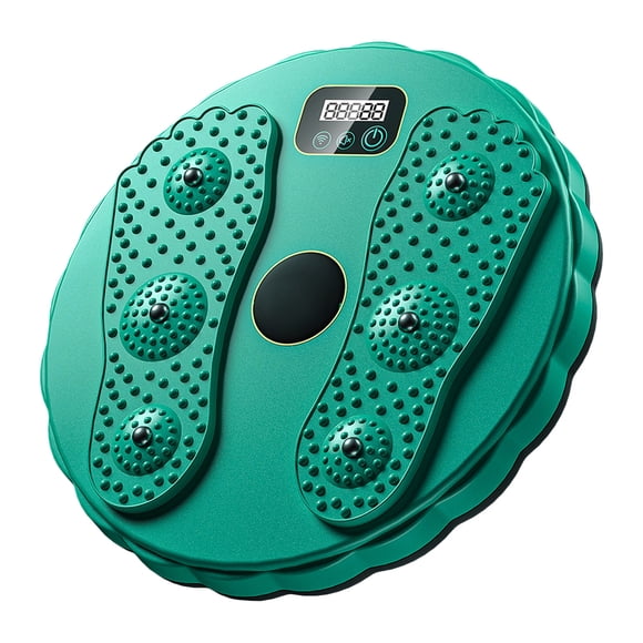 Plaque de Torsion de Taille Intérieure pour Entraînement Physique et Yoga avec Affichage Numérique Intelligent pour Mise en Forme du Corps, Massage, Design Compact en Aluminium, Convient à Tous les Utilisateurs