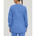 thumbnail image 1 of Landau Veste Médicale ProFlex pour Femmes : Coupe Moderne, Extensible, Col Rond à Boutons Pression 3038, 1 of 5