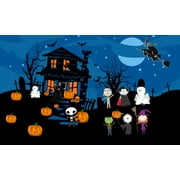 WHIMISCAL PRACTICALITY Halloween Edible Icing Image for 1/4 sheet cake