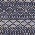thumbnail image 5 of Hauteloom Bunclody Jute Living Room, Bedroom Area Rug - Bohemian, Transitional - Navy, Peach - 5' x 7'6", 5 of 8