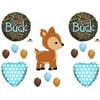 Oh Deer It's A Buck Camo Baby Boy Shower Balloons Decoration Supplies