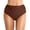 A-Brown, variant on Women's Ruched Low Waisted Bikini Bottom Retro Vintage Swim Short Tankinis Boyshorts