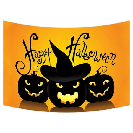 ZKGK Happy Halloween Tapestry Wall Hanging Wall Decor Art ZKGK Happy Halloween Tapestry Wall Hanging Wall Decor Art