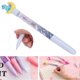thumbnail image 4 of Black Gel Pen Liquid Paillette Handle Cartoon Cap Painting Writing Stationery Soft RubberBlue Pen Holder, 4 of 5