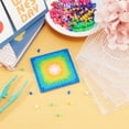thumbnail image 4 of Kit de 18 piezas para cuentas de 5 mm. Incluye 8 placas base para cuentas, 8 hojas de papel para planchar de 15 x 15 cm y 2 pinzas para manualidades con cuentas., 4 of 7