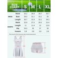 thumbnail image 7 of Charmo Womens Scallped Trim Tennise Dress Workout Athletic Golf Dresses with Shorts and Pockets, 7 of 7