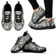 thumbnail image 1 of Zapatillas deportivas informales con estampado de flores de mandala bohemias para mujer, zapatos planos cómodos con cordones, 1 of 6