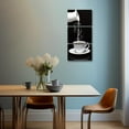 thumbnail image 4 of ZHONGYUTONG Coffee Wall Art 3 Pieces Funny Latte Picture Kitchen Canvas Prints Vertical Artwork for Dining Room Restaurant Coffee Bar Wall Decor Framed (24.00" x 36.00" x 3PCS), 4 of 6