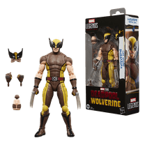 Marvel Legends Series Wolverine (Brown Suit), Movie 6" Action Figure