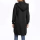 thumbnail image 4 of La nueva manera de las mujeres con capucha largas sudaderas con capucha de la capa bolsillos oc Irfora Sudadera larga Womne, 4 of 7