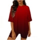 thumbnail image 1 of Eres Más Que una Camisa de Puntuación de Prueba Blusa de Manga Corta de Cuello Redondo de las Mujeres con Pantalones de Cintura Elásticos, Set Deportivo Casual de 2 Piezas, 1 of 6