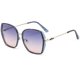 thumbnail image 1 of Gafas de sol retro europeas y americanas de montura grande, gafas de sol de moda, hechas de TAC y metal, 1 of 5