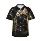 thumbnail image 1 of Fotbe Realistic Style Cute Cat Camisa Hawaiana para Hombre Unisex – Camisa Casual de Verano con Botones de Manga Corta de Algodón y Lino,XX-Large, 1 of 7