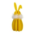 thumbnail image 2 of Easter Rabbit Desktop Figurine | Wooden DIY Assembly Ornament | 8.6in Durable Tabletop Decor | Festive Spring Home Office Accent | Eye-Catching Holiday Visuals, 2 of 6