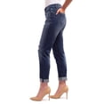 thumbnail image 2 of Jordache Women's Boyfriend Jeans, 2 of 3