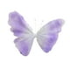 thumbnail image 5 of Adorno decorativo gigante de mariposa artificial para manualidades, decoración de bodas y mucho más. Degradado morado claro, 5 of 9