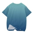 thumbnail image 5 of CHEEREAM Girls Tie Dye T Shirts 3-14 Years Round Neck Short Sleeve Casual Summer Daily Tee Shirts for Kids, 5 of 5