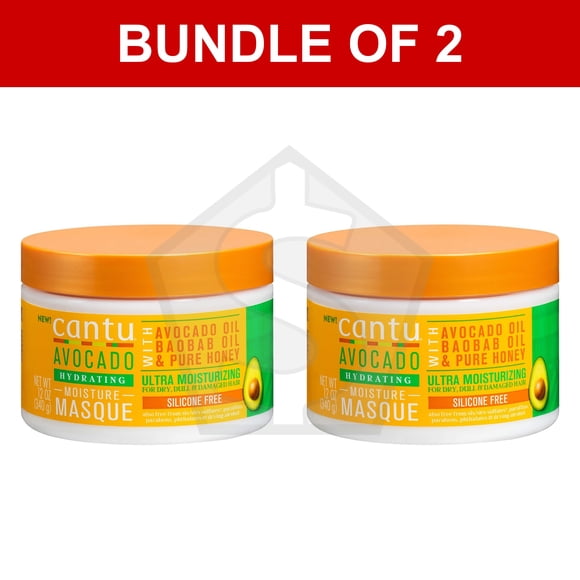 Bundle of 2 - CANTU Avocado Hydrating Moisture Masque (12oz)