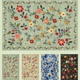 thumbnail image 7 of Pentantan 5'x7' Floral Area Rugs, Machine Washable Rug for Living Room- Soft Indoor Carpet, Low Pile for Bedroom, Dining Room, Playroom, Office, Green, 7 of 7