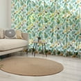 thumbnail image 1 of Banana Leaf Tulle Curtains with Rod Pocket, Exotic Nature of Caribbean Islands Pattern with Fresh Coconut Pineapple Fruits, Sheer Drape for Wedding Party 2 Panels, 7 Sizes, Multicolor, by Ambesonne, 1 of 3