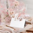 thumbnail image 5 of UrbanMingle 50 Pcs Place Cards Mr and Mrs Diamond Ring Love Hollow Number Name, 5 of 5