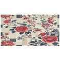 thumbnail image 2 of BZSMCE Camping Travel Hammock Fashion Snow Leopard Roses Crystals Printed Portable Hammock, 2 of 9