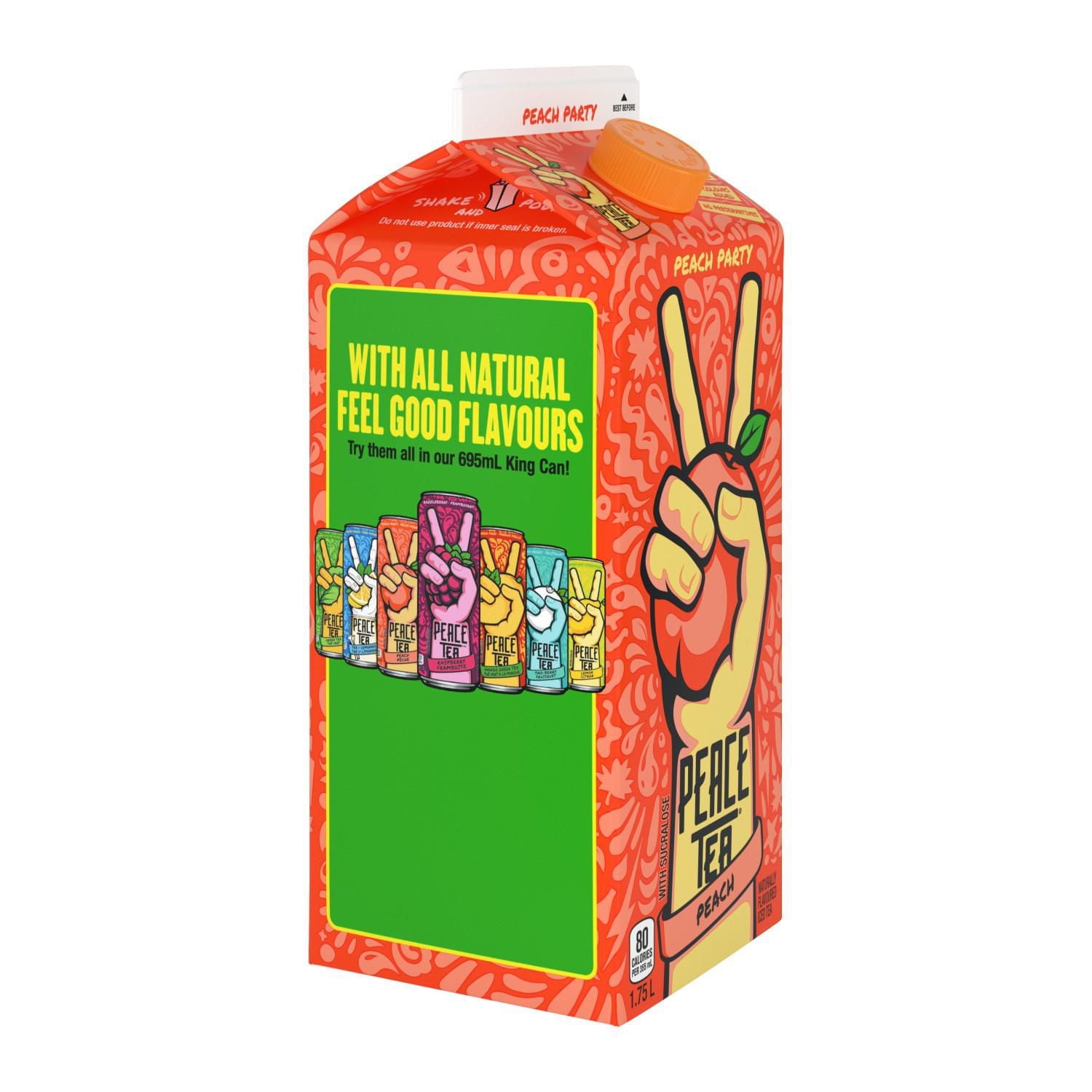 Peace Tea Peach 1.75L, 1.75L