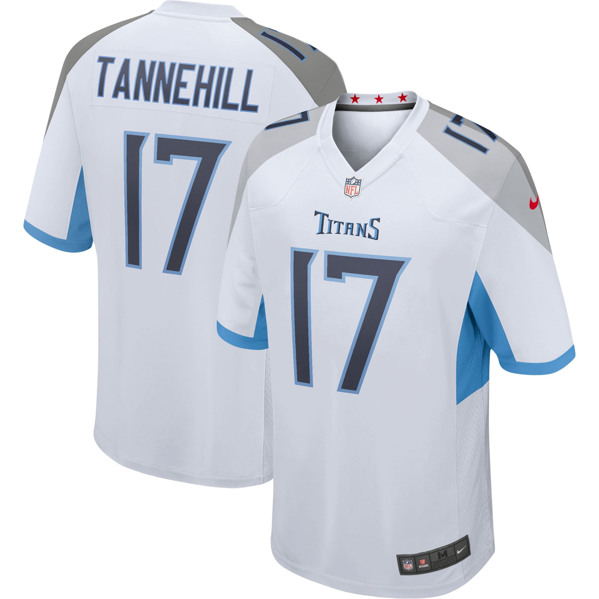 Ryan Tannehill Tennessee Titans Nike î€€Gameî€ î€€Jerseyî€ - White - Walmart.com ...