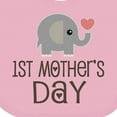 thumbnail image 4 of Inktastic 1st Mothers Day Boys or Girls Baby Bib, 4 of 4
