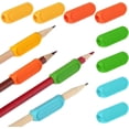 thumbnail image 1 of Pencil Grips, 8 Pcs Ergonomic Silicone Pencil Grips Writing Aid Grip Pen Grips Pencil Holder, 1 of 5