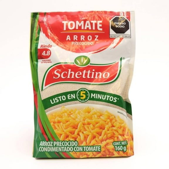 Arroz precocido Schettino con tomate 160 g