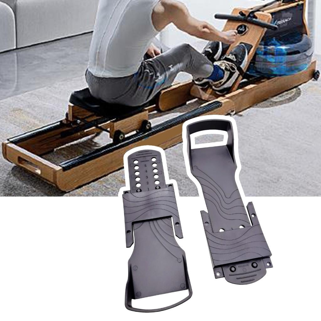 2pack Foot Pedal Equipment Rowing Machine Flat Pedals Professional Pedals Plastic Exercise Accessories