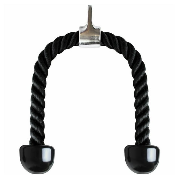 Tricep Ropes Pull Down Rope Cable Attachment Handle for Gym Home Fitness Bodybuilding New