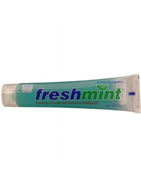 DDI 1885063 Freshmint Fluoride Clear Gel Toothpaste - 3 oz Case of 72