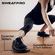 SweatPro Fitness Exercise & Toning Kit, Gray, 11-Piece for Men and Women