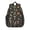 Mushroom and Cone-1, variant on Mushroom and Character White Pattern Backpack for School, Cute School Bag with Adjustable Shoulder Straps and Padded Back, 15"x11.42"x5.5"