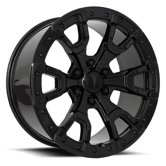 FACTORY REPRODUCTIONS FR 99 Ford Bronco Raptor 20X9 6X139.7 20 Gloss Blk (Qty 1)
