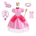 thumbnail image 5 of Vestidos COS para niños Vestidos de princesa rosa Falda de manga corta para niños, 5 of 5