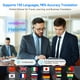 thumbnail image 2 of Auriculares de traducción FEVITOD AI Language 150 idiomas negros, 2 of 6