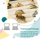 thumbnail image 5 of Caja de almacenamiento de terciopelo para exhibición de joyas, organizador de anillos, pulseras, bandeja para pendientes, soporte de moda, Almacenamiento y organización del hogar Gris Collar Medio Advancent HA079786-04, 5 of 6