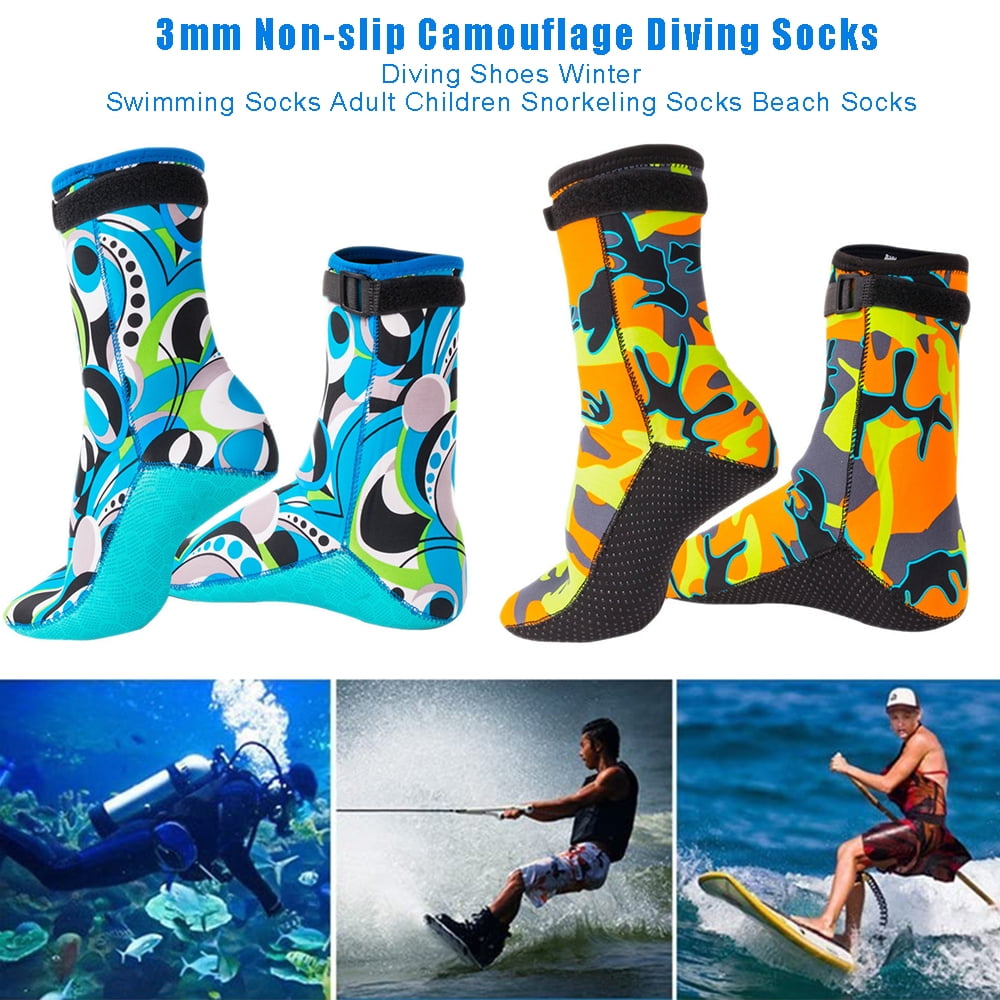 Details about   1Pair 3mm Diving Snorkeling Socks Neoprene Swim Water Sock Surfing Outdoor 