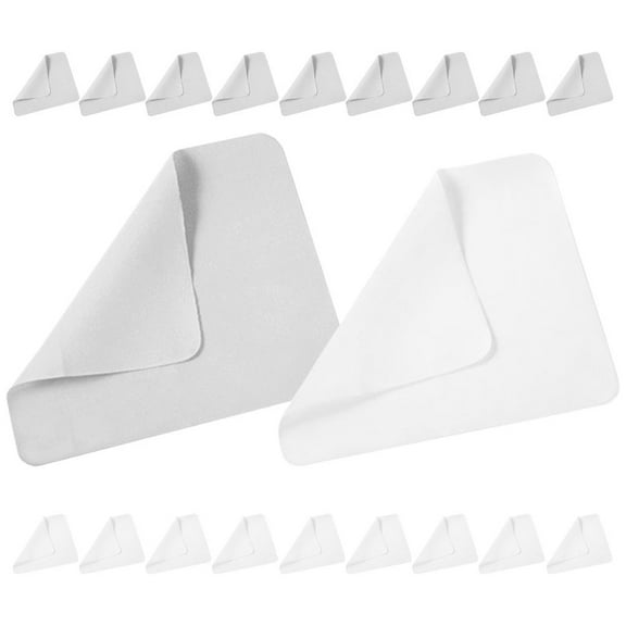 HOMEMAXS 20pcs Eyeglass Cleaning Cloth Eyeglass Cleaning Cloths Lens Wipes Non-Scratch Lens Wipes Sunglasses Cleaner Wipes Cleaning Cloth