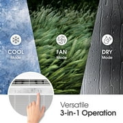 LG 8000 Btu 115 V 350 sq ft Window-Mount Air Conditioners, White