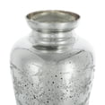 thumbnail image 3 of A&B Home  Antique Style Pedestal Vase with Etched Pattern - Antique Silver, 3 of 3