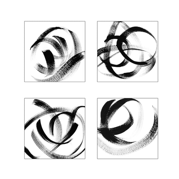 Great Art Now Follow Me by Sharon Chandler 4 Piece Print Art Set Each 12W x 12H