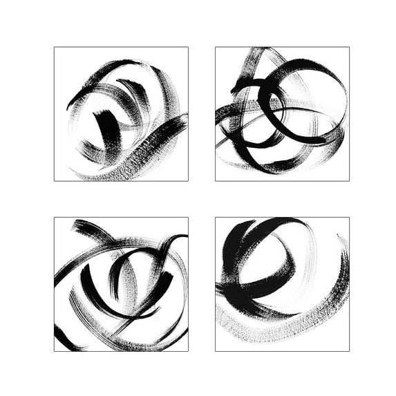 Great Art Now Follow Me by Sharon Chandler 4 Piece Print Art Set Each 12W x 12H