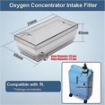 thumbnail image 3 of Oxygen Concentrator Intake Filter Compatible with 5L, 3 Pcs, 3 of 5